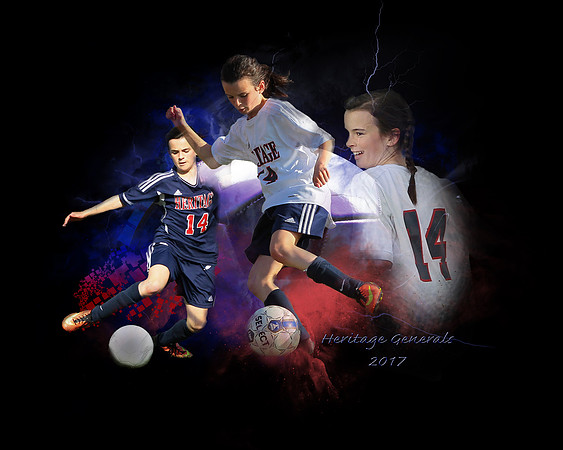 Soccer Lightning 16x20